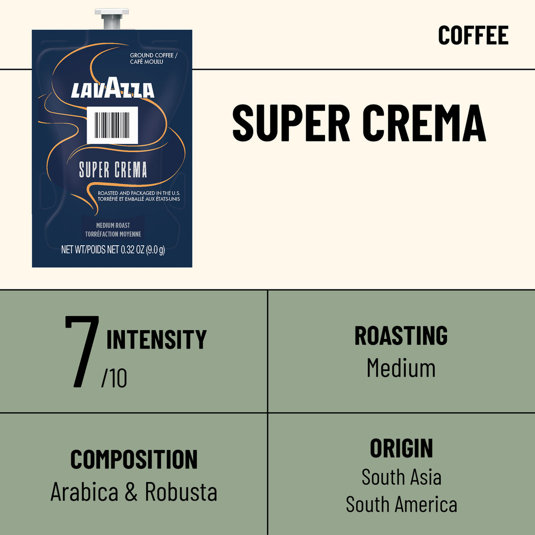 Flavia Lavazza Supercrema Professional Freshpacks 19 Count or 76 Case