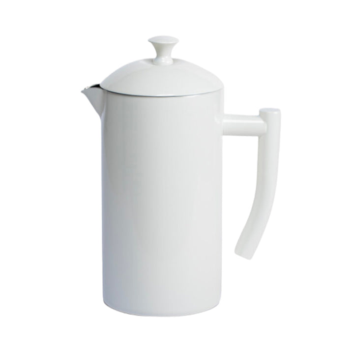 Frieling 34oz Stainless Steel Insulated French Press, Snow White 