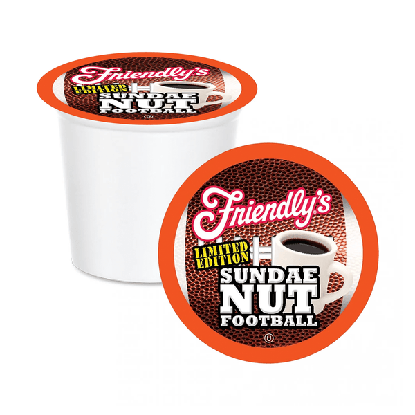 Friendly's Sundae Nut Football Single Serve Coffee, 12 Pack