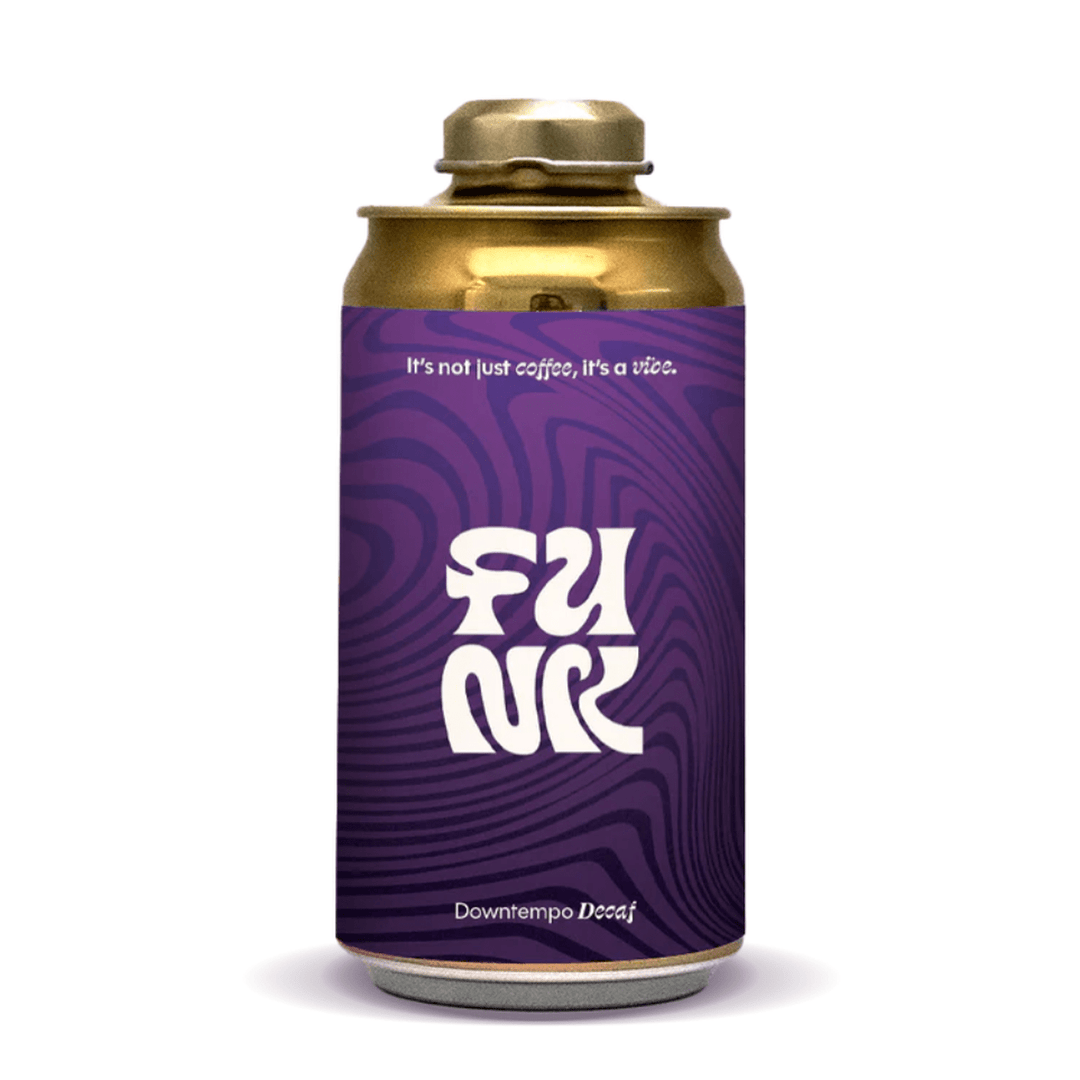 Funk Coffee Downtempo Swiss Water Process Decaf, Whole Bean Espresso, 250g