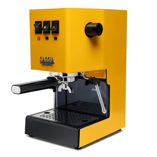 Gaggia Classic Pro E24 Espresso Machine, Sunshine Yellow