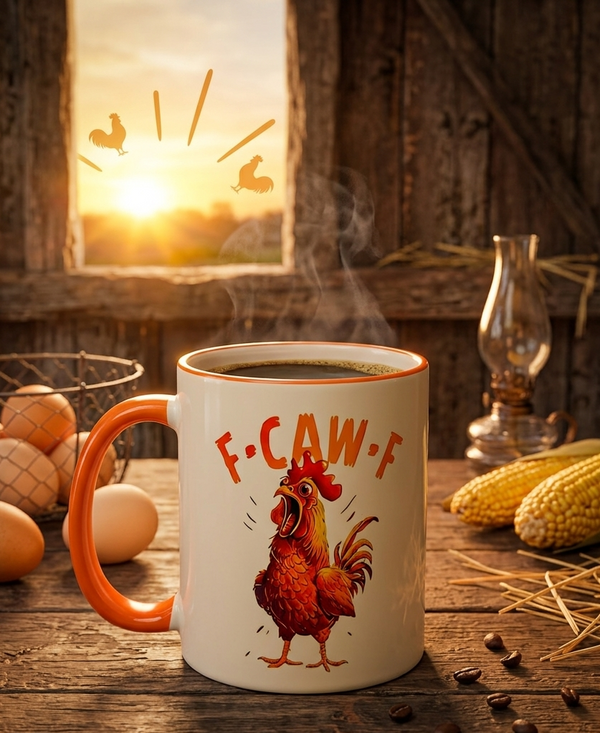 I.XXI F-Caw-F Coffee Cup, 350ml