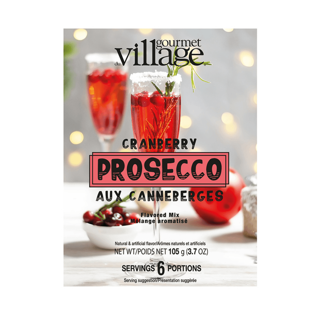 Gourmet Du Village Cranberry Prosecco Mix, 6 Servings