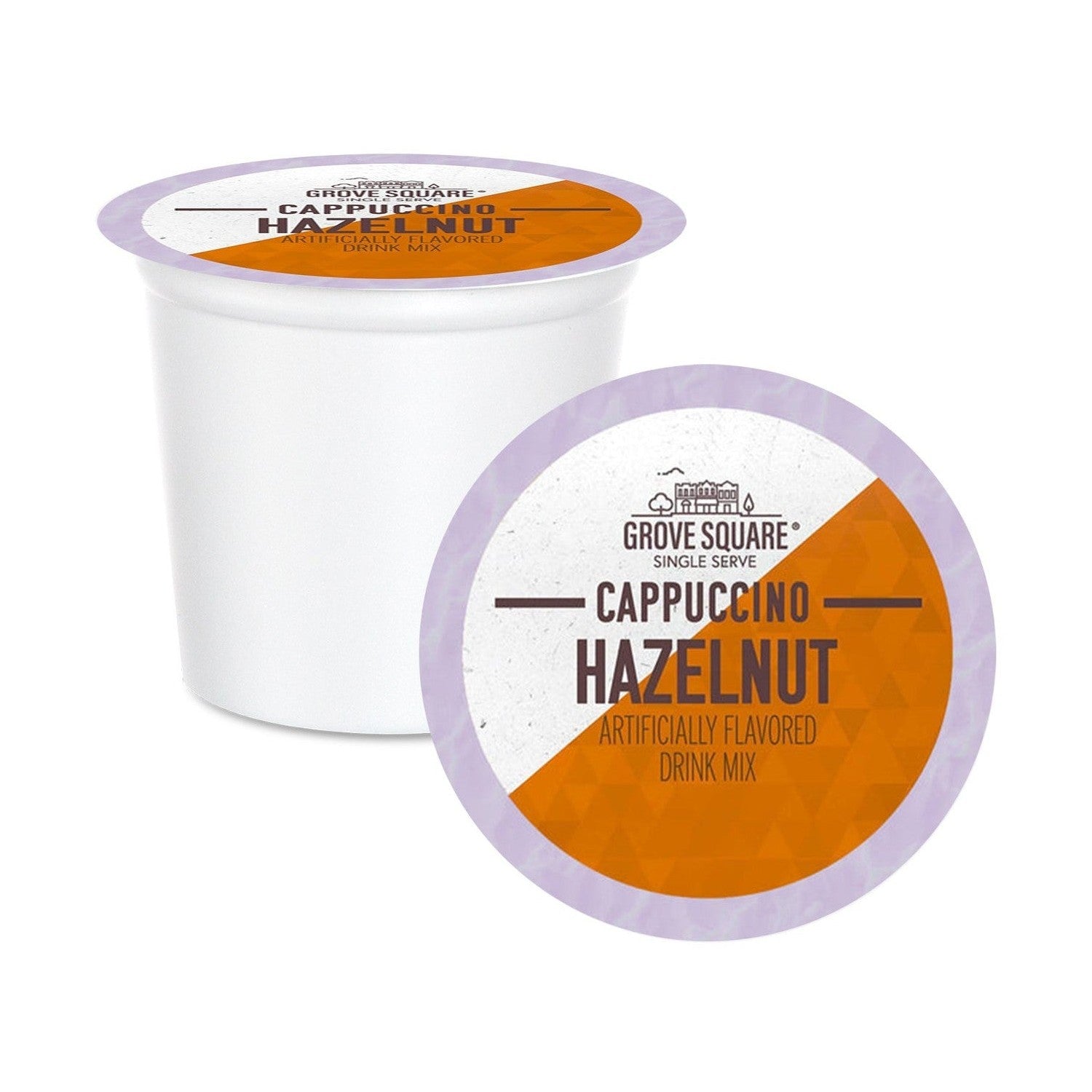 Grove Square Hazelnut Single Serve Cappuccino 24 Pack