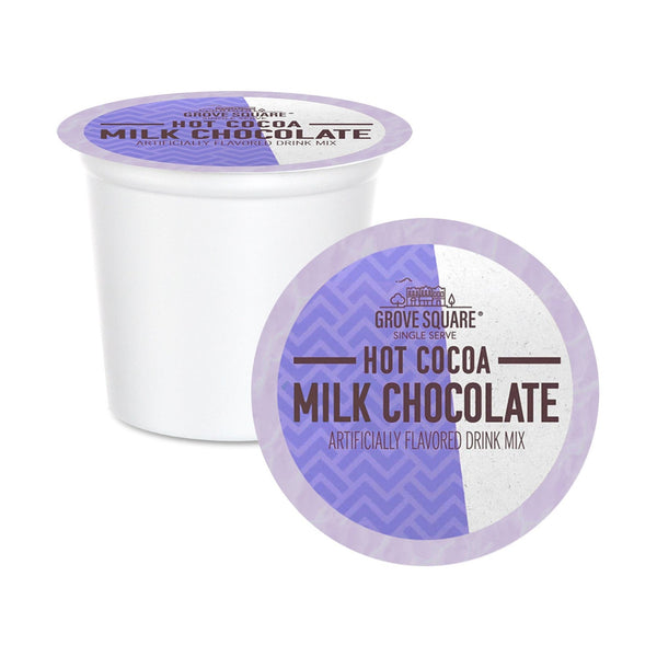 Grove Square Milk Chocolate Single Serve Hot Chocolate 24 Pack