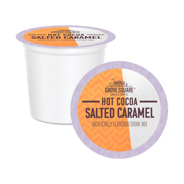 Grove Square Salted Caramel Single Serve Hot Chocolate 24 Pack