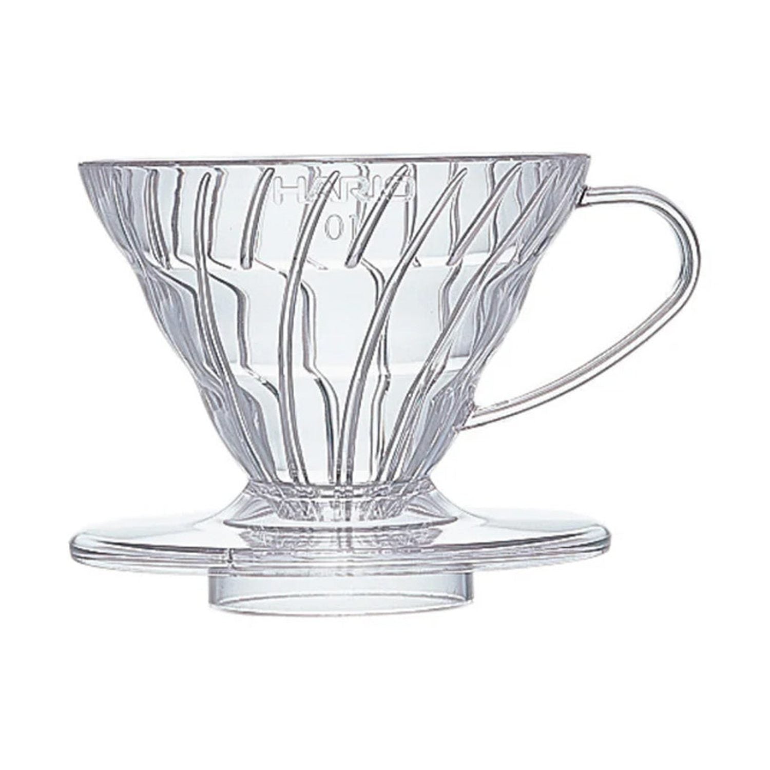 Hario V60-01 BPA-Free Plastic Dripper, Clear