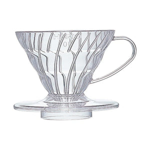Hario V60-01 BPA-Free Plastic Dripper, Clear