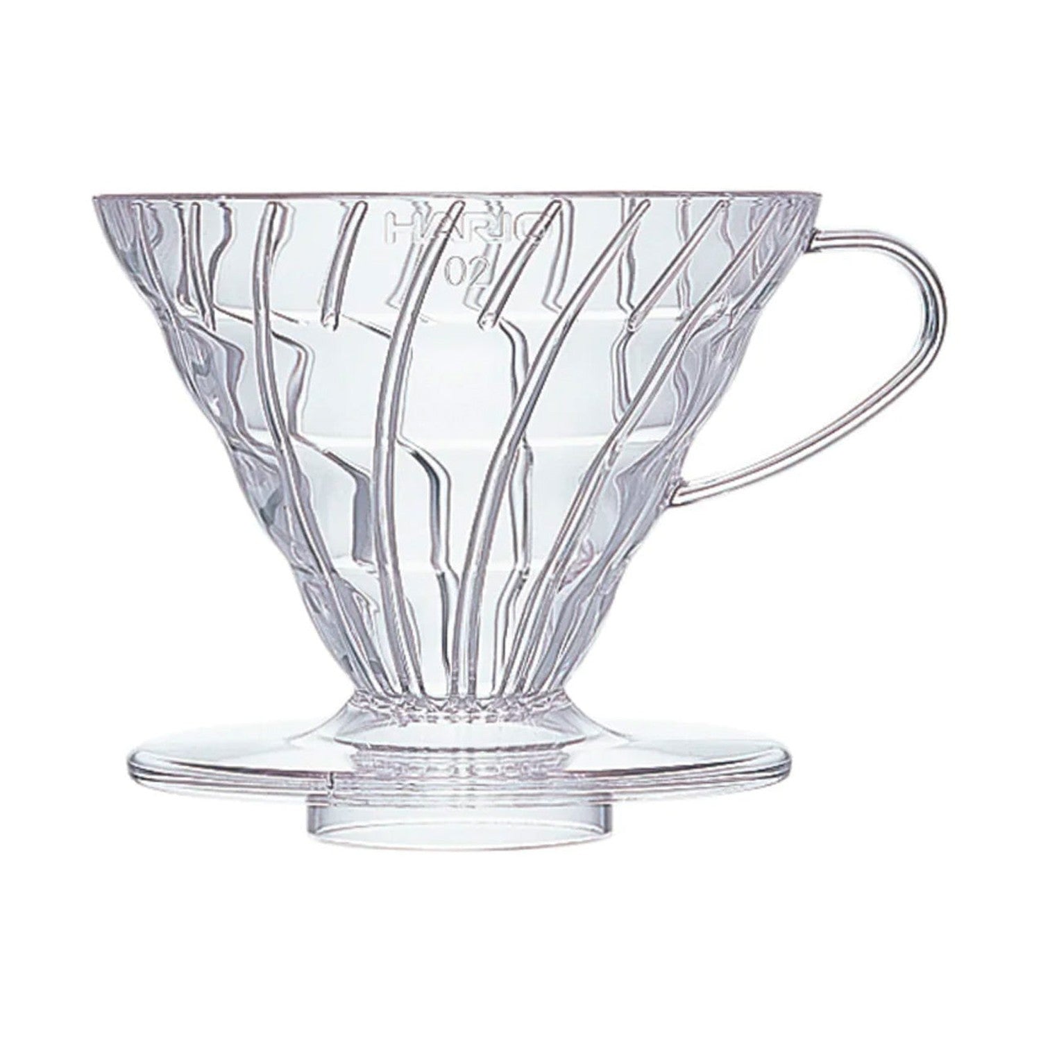 Hario V60-02 BPA-Free Plastic Dripper, Clear