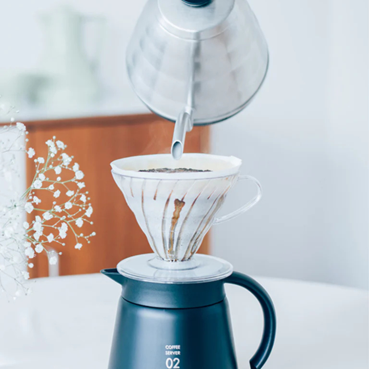 Hario V60-02 BPA-Free Plastic Dripper, Clear