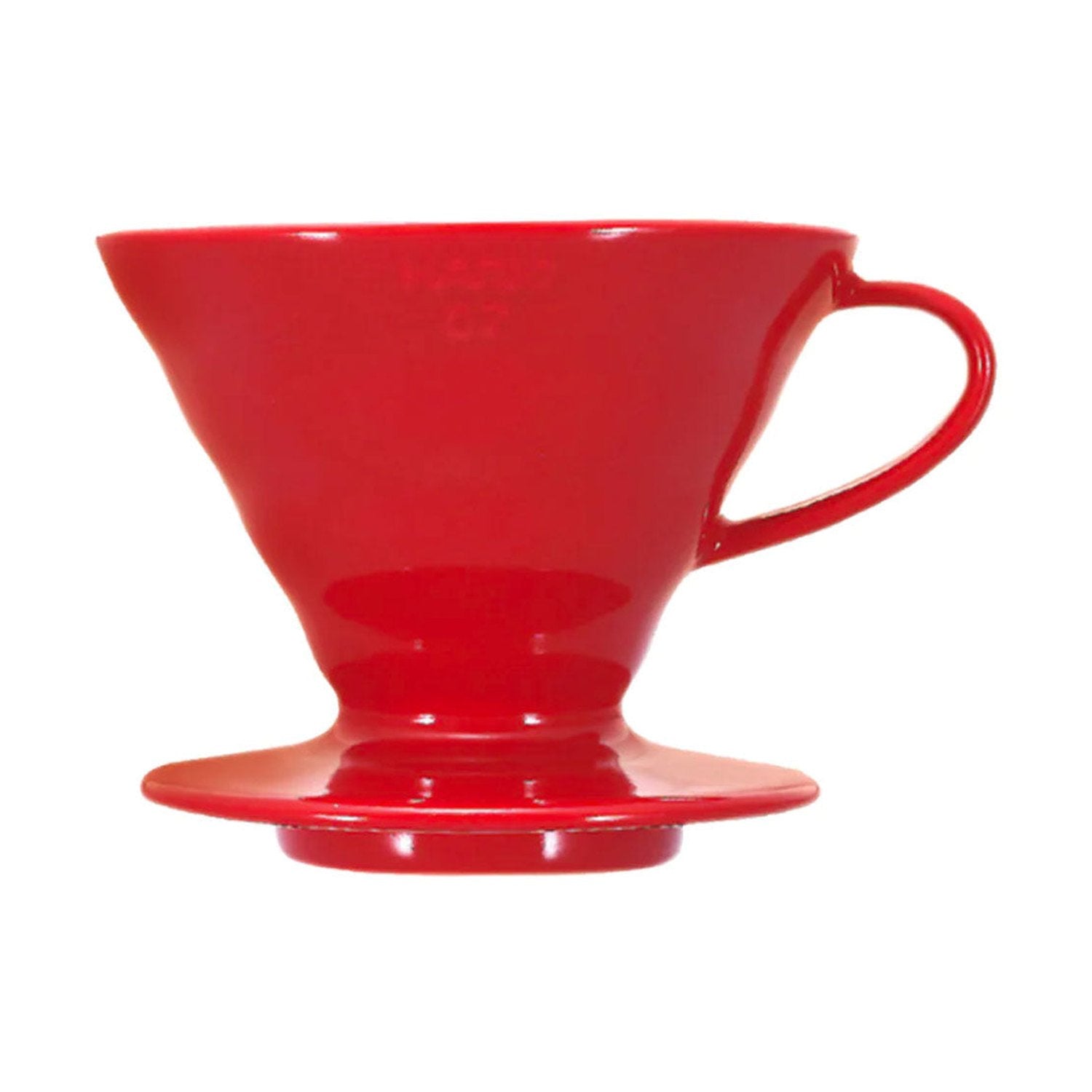Hario V60-02 Ceramic Coffee Dripper, Red