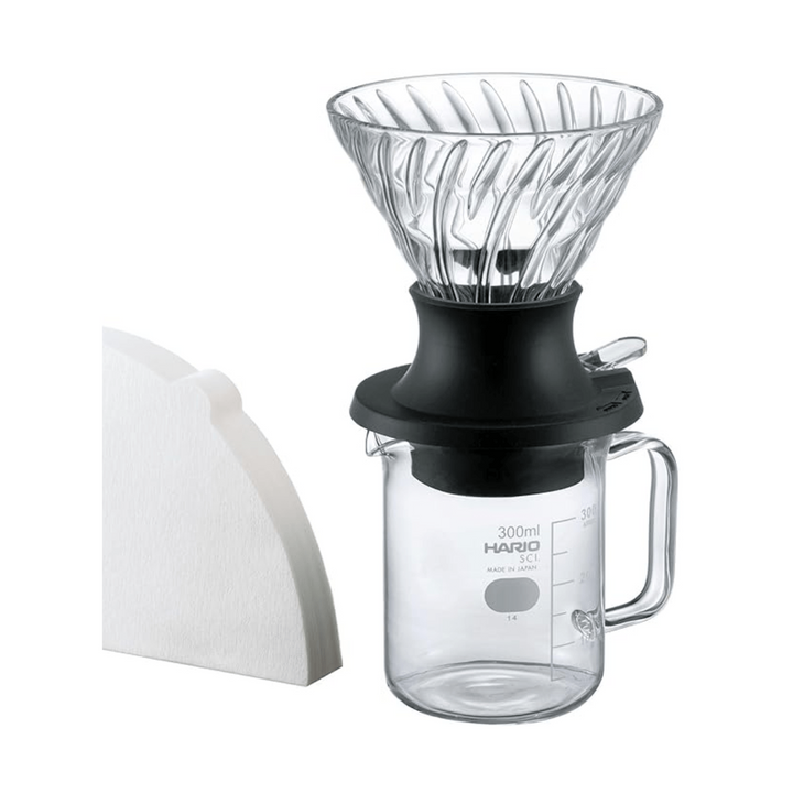 Hario V60-02 Switch Set Immersion Dripper &amp; Carafe