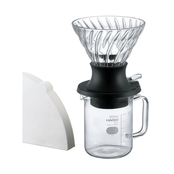 Hario V60-02 Switch Set Immersion Dripper & Carafe