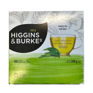 Higgins & Burke Forest Valley Green Filterbag Tea 100 Pack