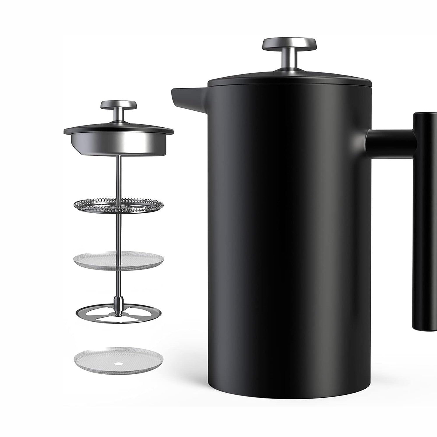 I.XXI 1L French Press, Black