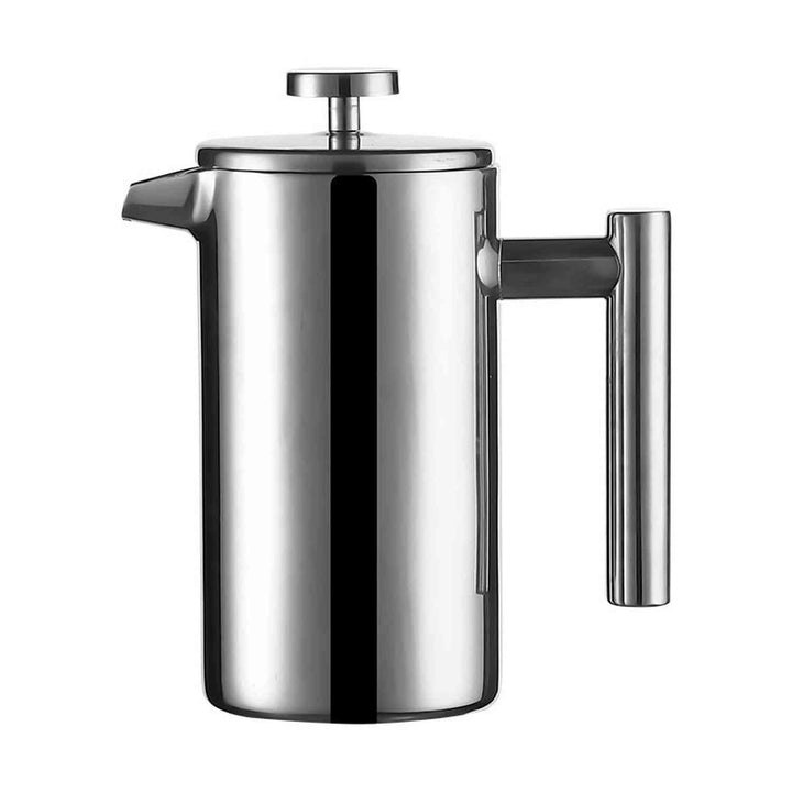 I.XXI 1L French Press, Polished Steel