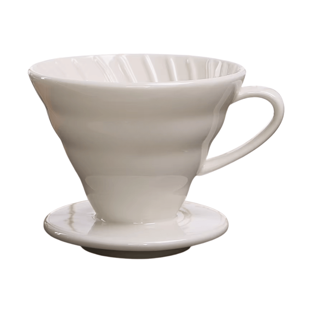 I.XXI 2-4 Cup Ceramic Coffee Dripper, White