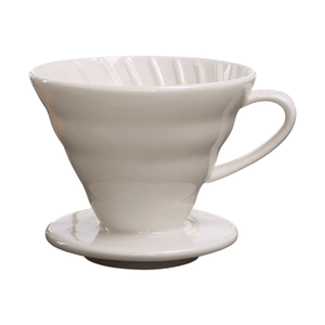 I.XXI 2-4 Cup Ceramic Coffee Dripper, White