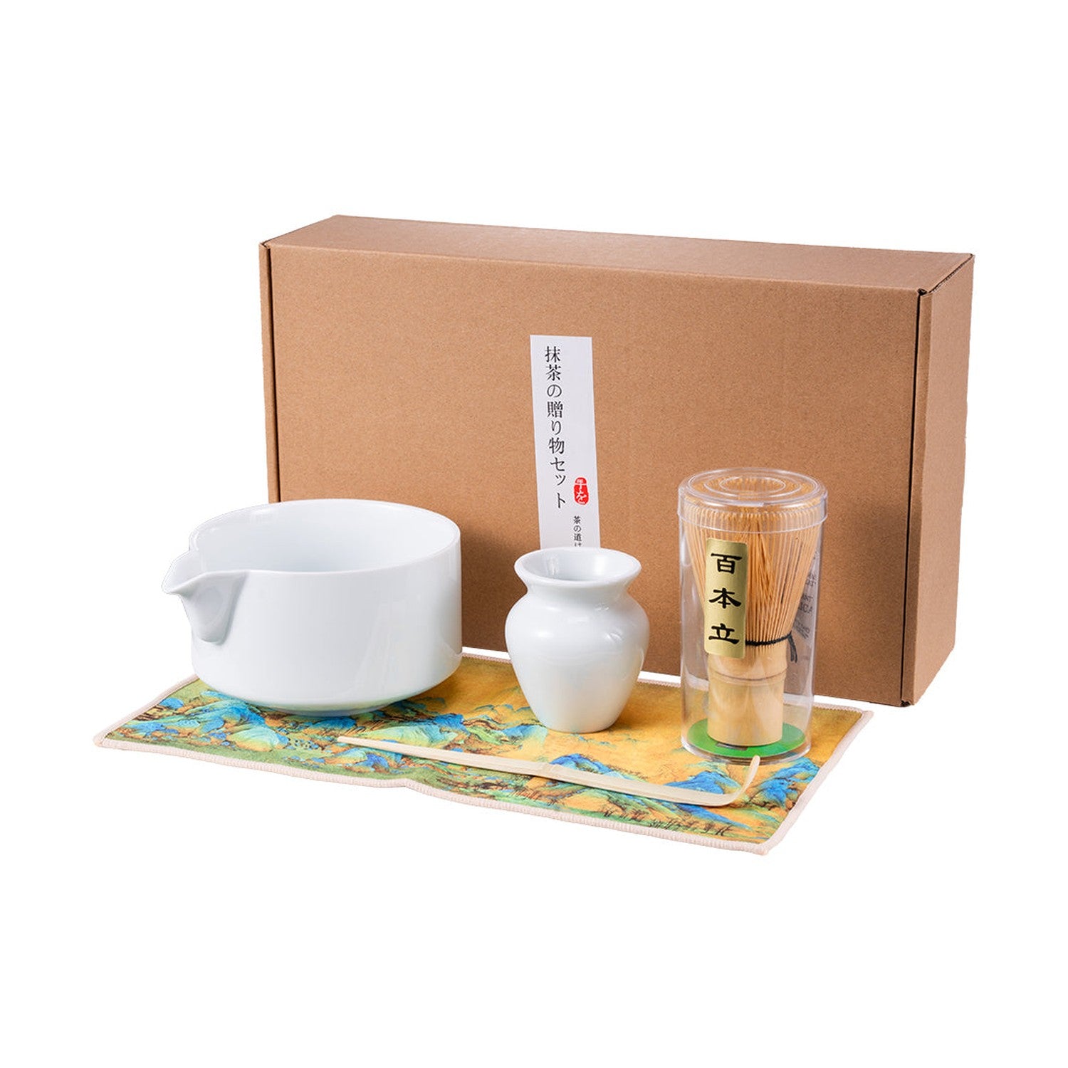 I.XXI 5 Piece Matcha Tea Set, White