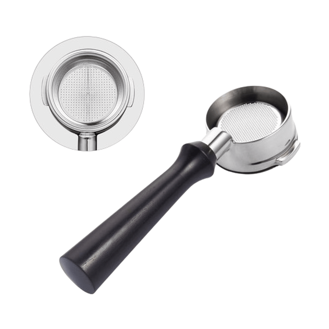 I.XXI 58mm Breville Compatible Bottomless Portafilter, Black Rosewood