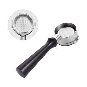 I.XXI 58mm Breville Compatible Bottomless Portafilter, Black Rosewood
