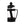 I.XXI 800ml Glass French Press, Black
