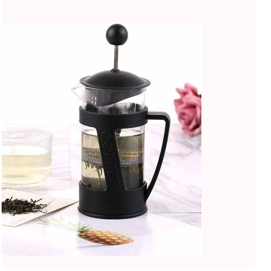 I.XXI 350ml Glass French Press, Black