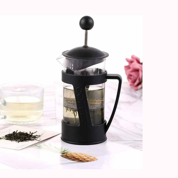 I.XXI 350ml Glass French Press, Black