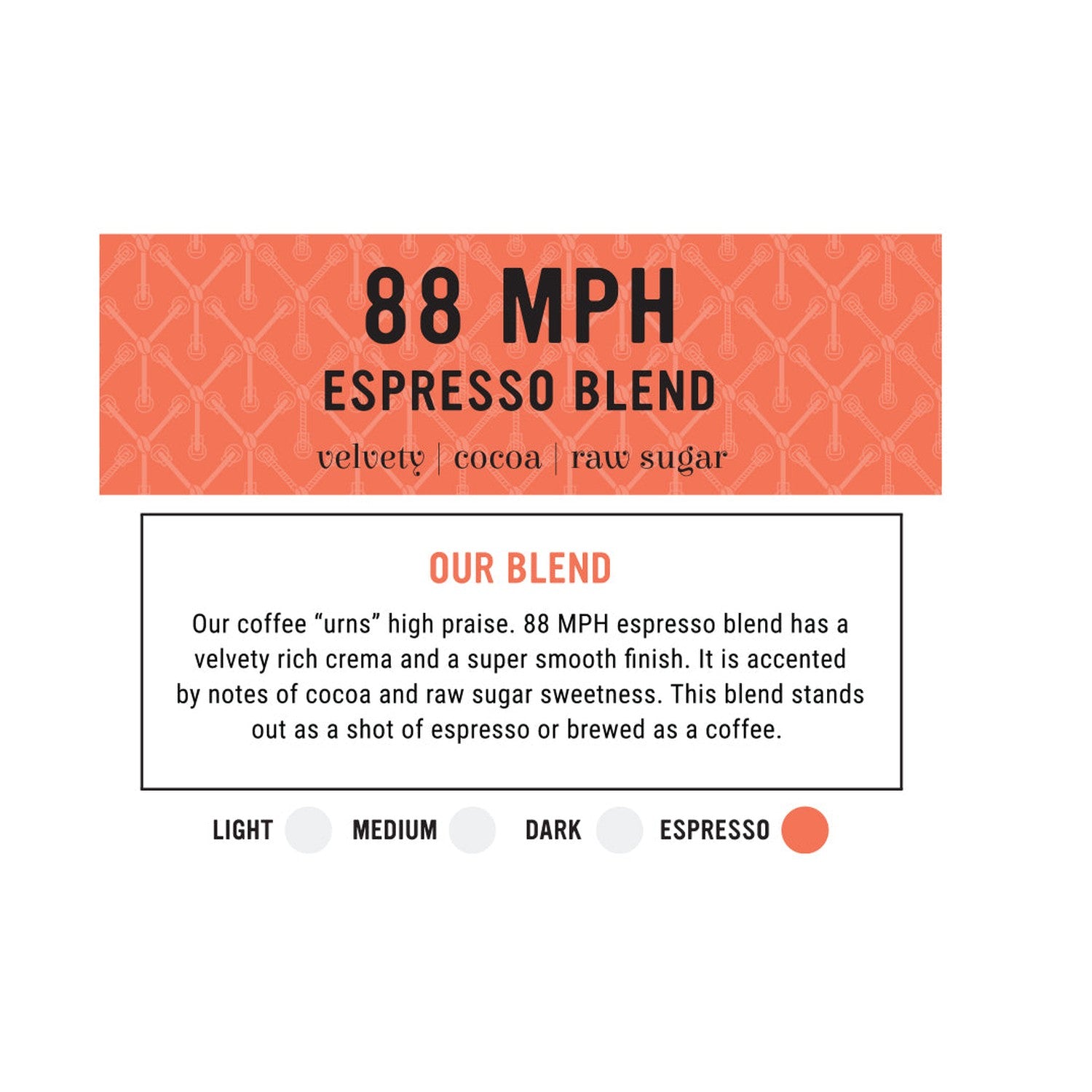 I.XXI 88 MPH Espresso Blend Whole Bean Coffee, 2 lb