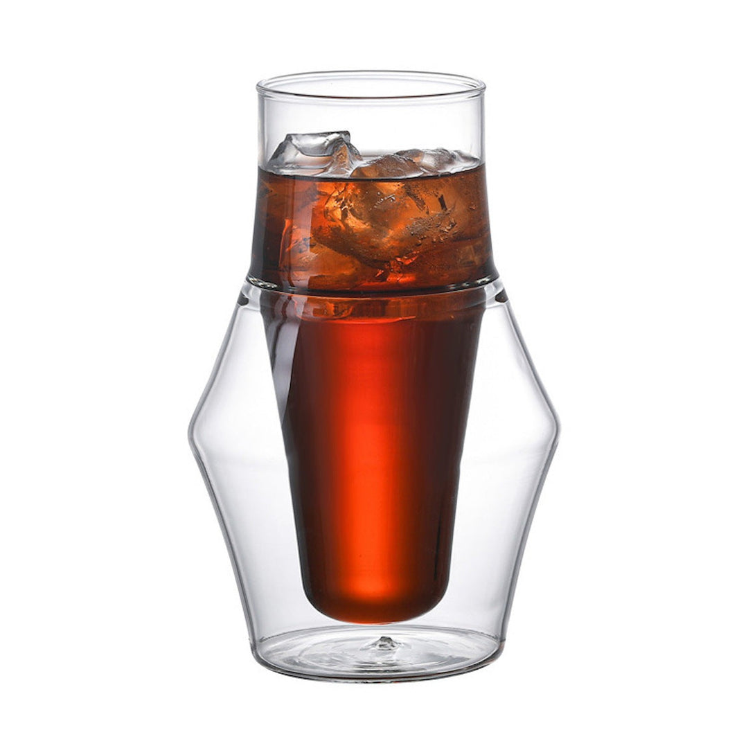 I.XXI Art of Coffee Fluted Pyramid Glass, 260ml