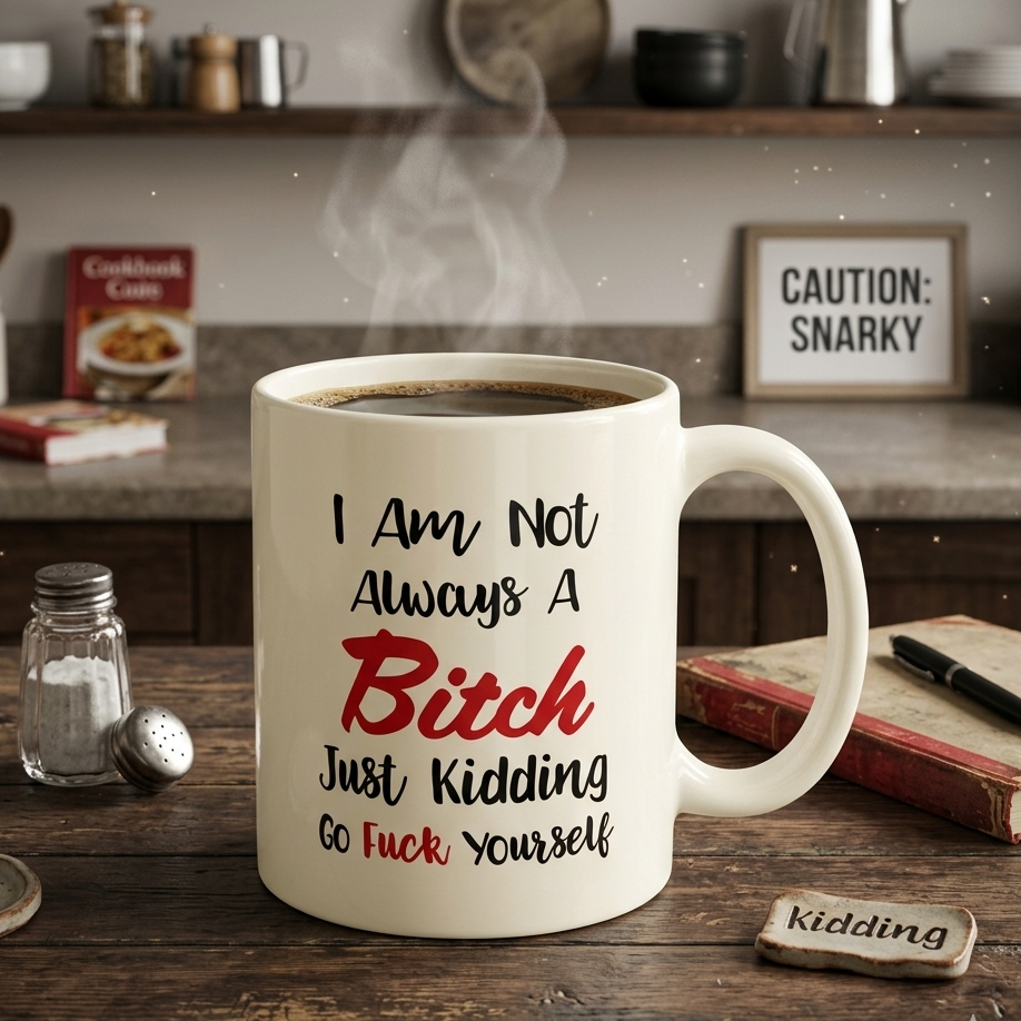 I.XXI B*tch Coffee Cup, 350ml