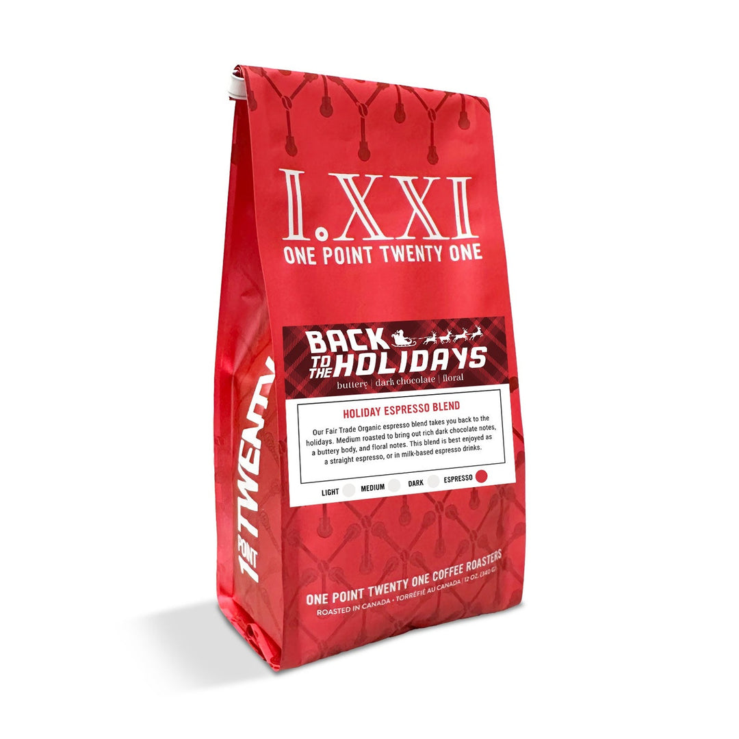 I.XXI Back to the Holidays Blend Whole Bean Espresso, 12 oz.