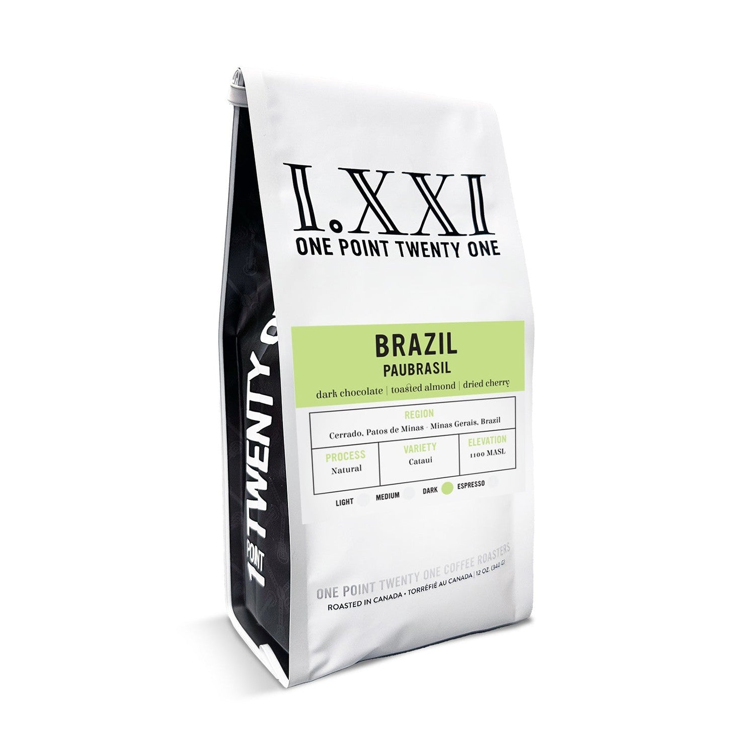 I.XXI Brazil Paubrasil Whole Bean Coffee, 12 oz.