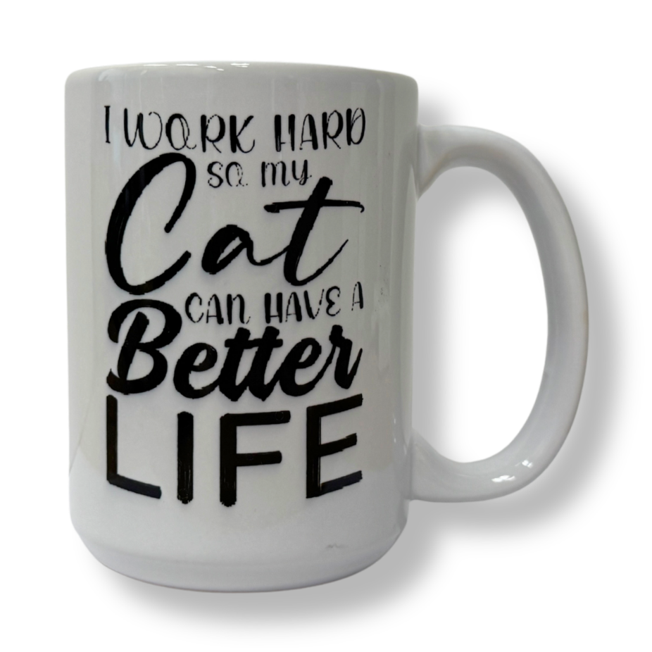 I.XXI Cat Life Coffee Cup, 450ml