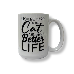 I.XXI Cat Life Coffee Cup, 450ml