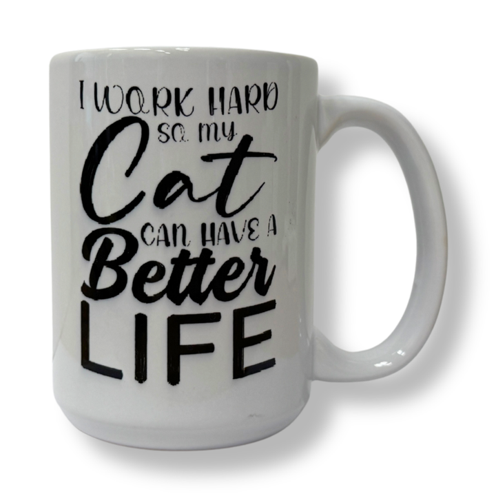 I.XXI Cat Life Coffee Cup, 450ml