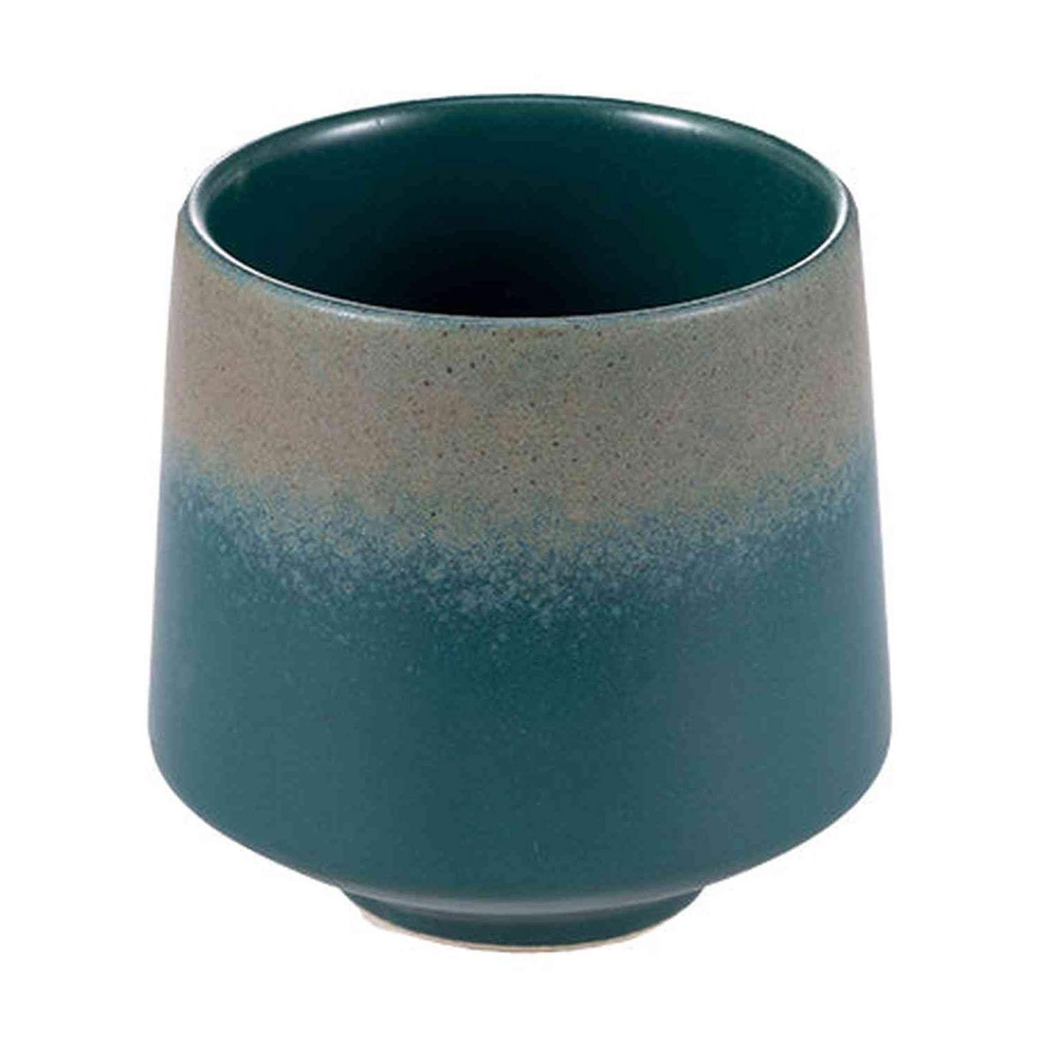 I.XXI Ceramic Tea Mug 220ml, Malachite Green