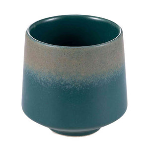 I.XXI Ceramic Tea Mug 220ml, Malachite Green