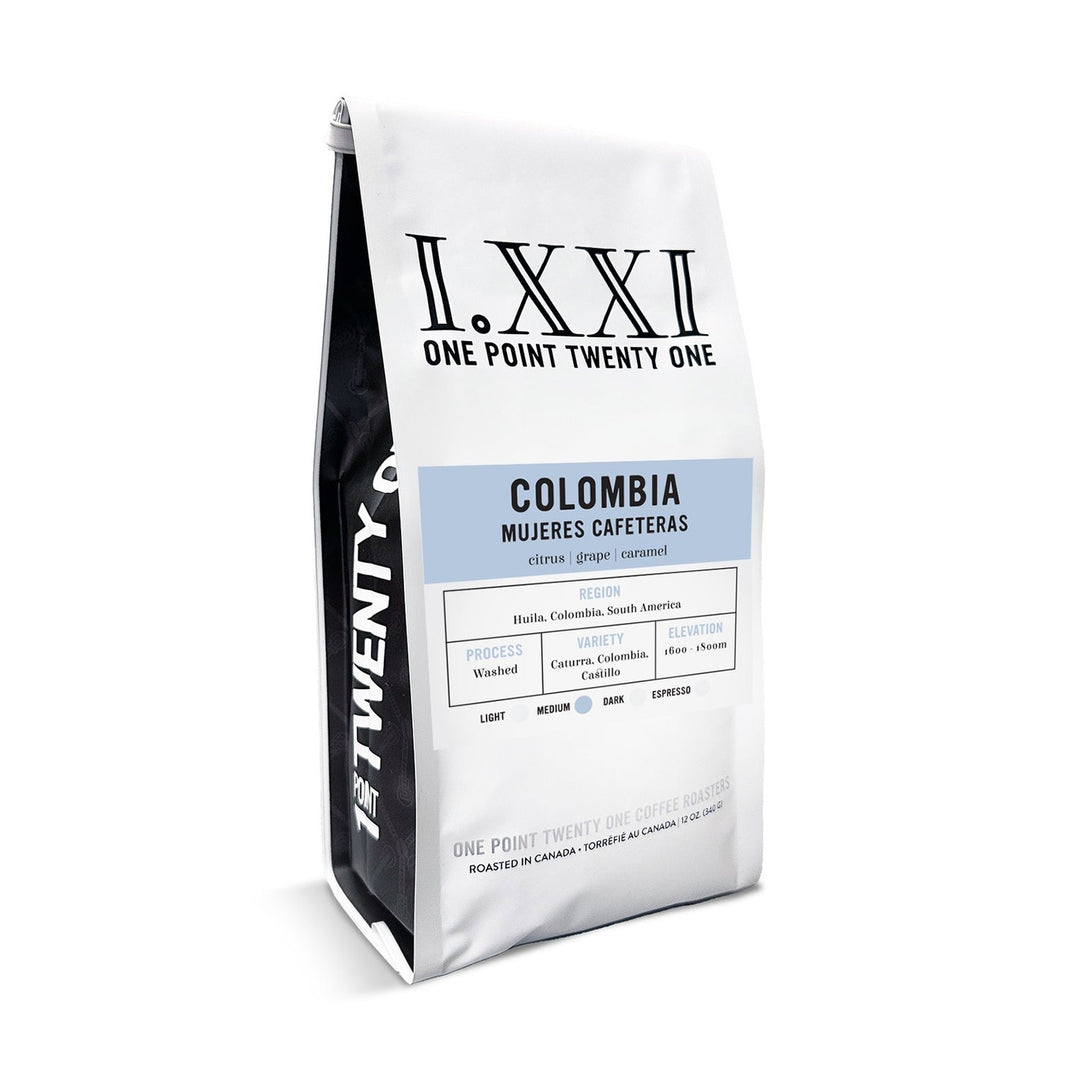 I.XXI Colombia Mujeres Cafeteras Whole Bean Coffee, 12 oz.