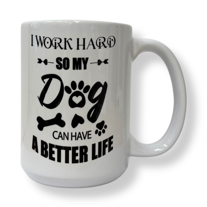 I.XXI Dog Life Coffee Cup, 450ml