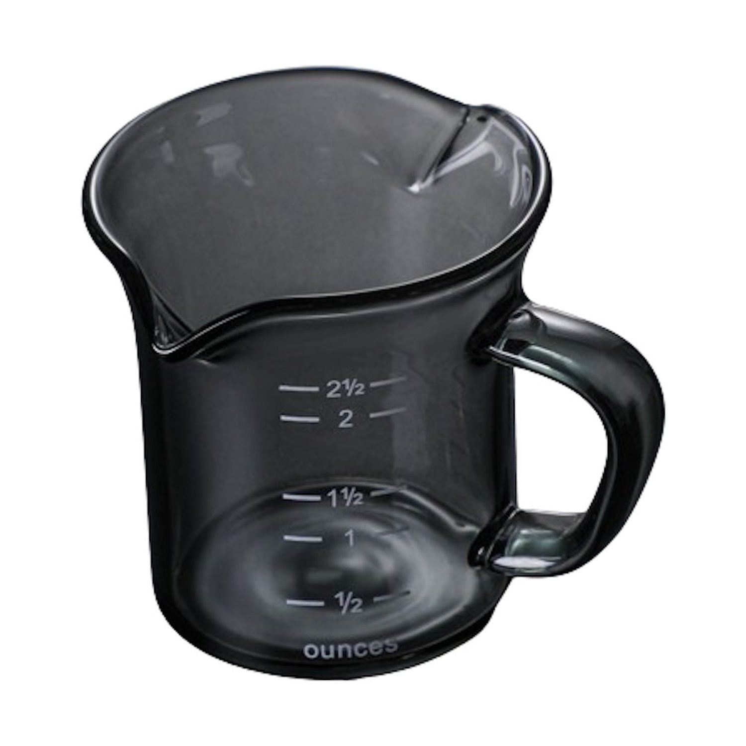 I.XXI Double Spout Milk Jug 70ml, Grey