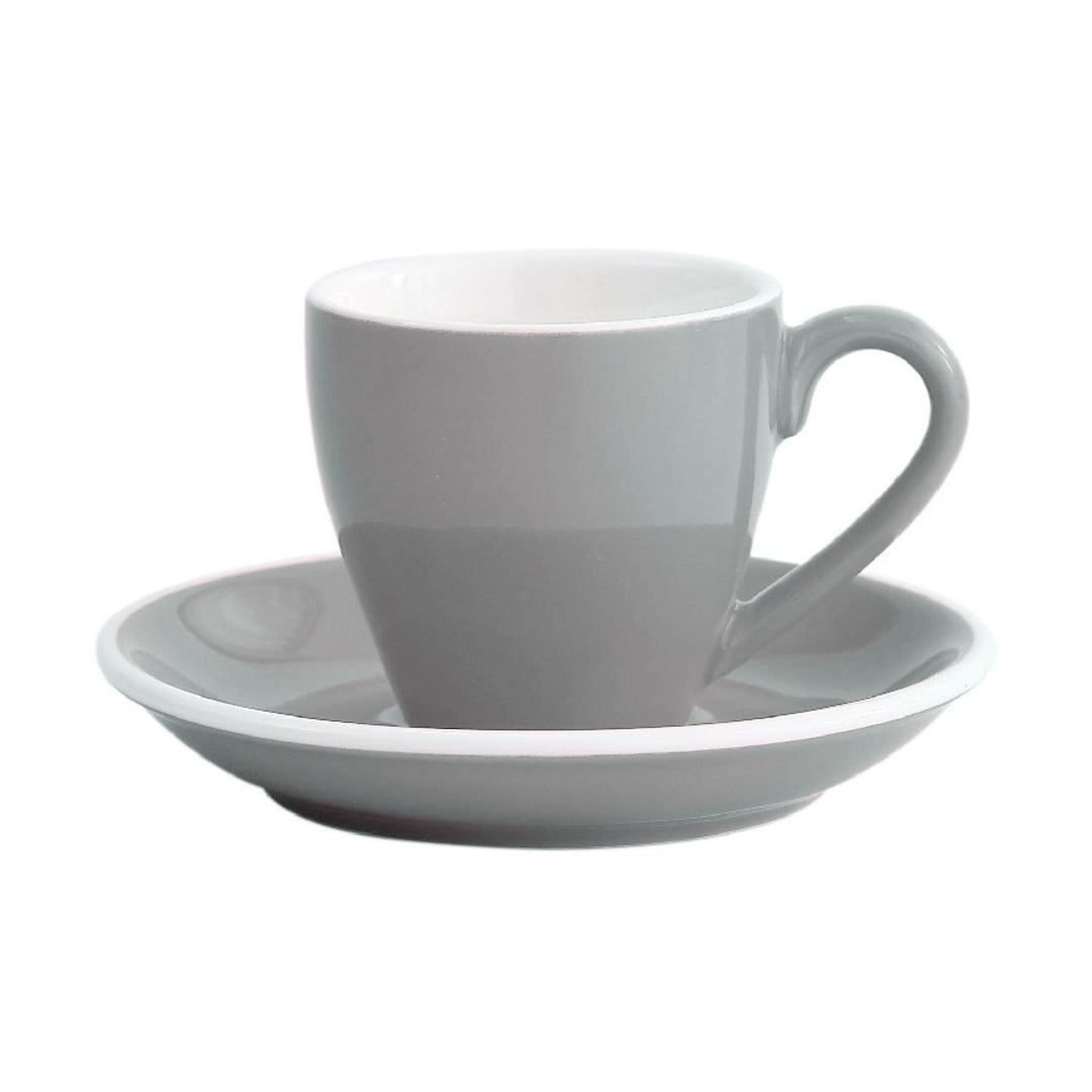 I.XXI Espresso Cup with Saucer 80ml, Grey
