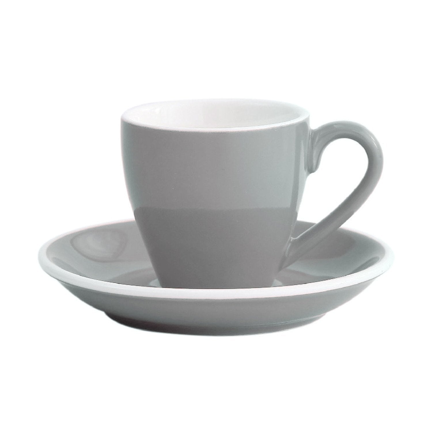 I.XXI Espresso Cup with Saucer 80ml, Grey
