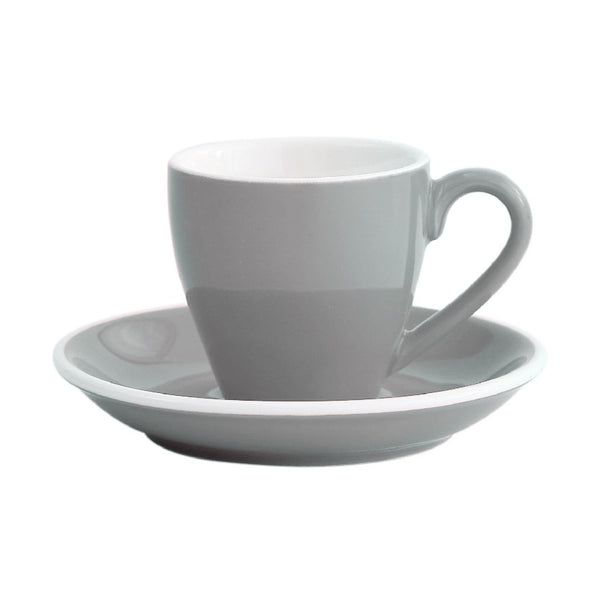 I.XXI Espresso Cup with Saucer 80ml, Grey