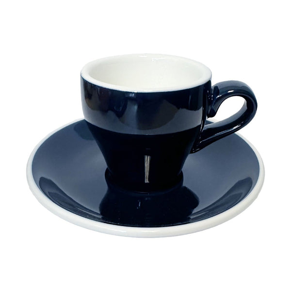 I.XXI Espresso Cup with Saucer 80ml, Navy