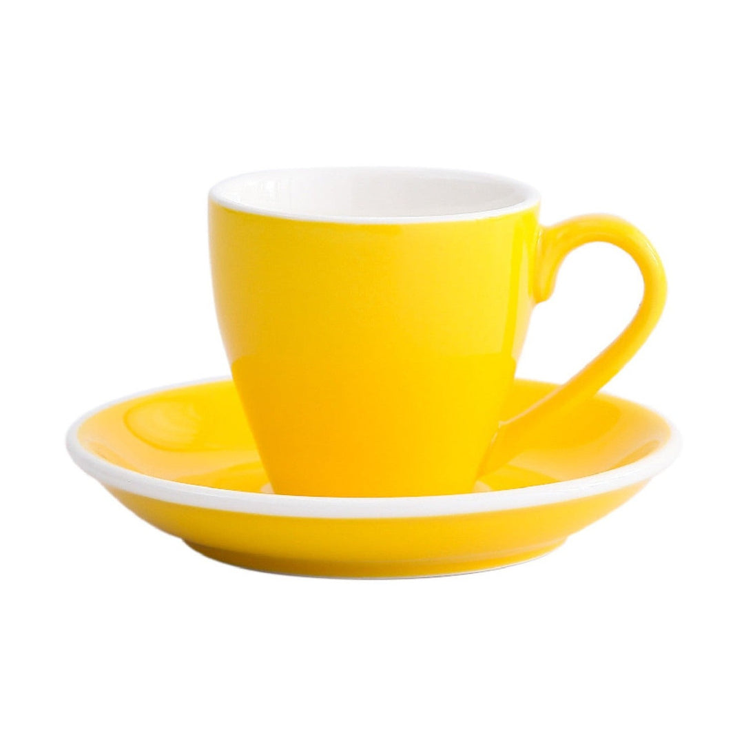 I.XXI Espresso Cup with Saucer 80ml, Yellow