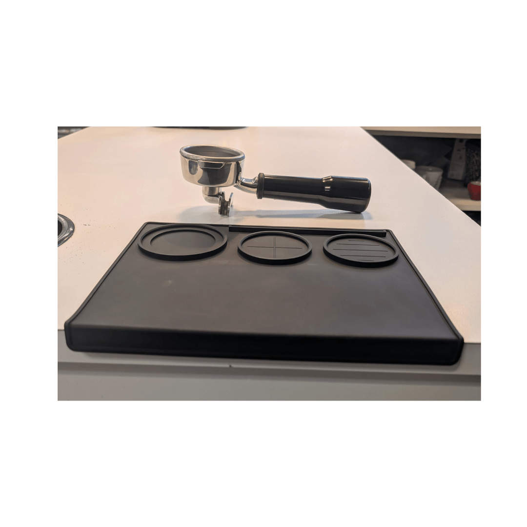I.XXI Full Coffee Tamper Mat, Black