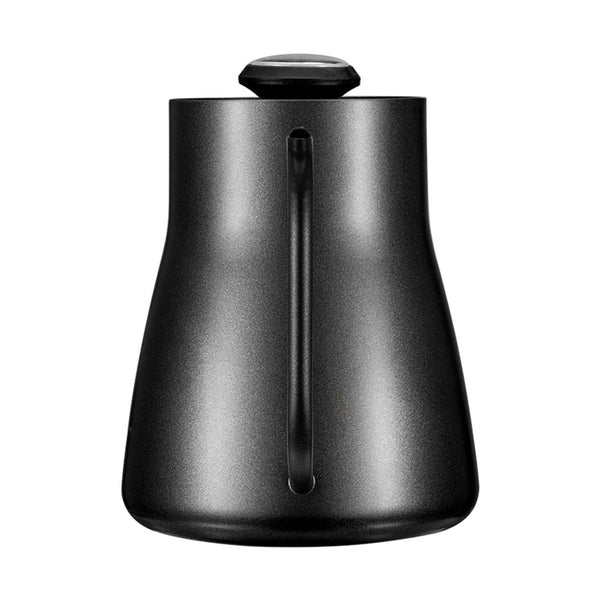 I.XXI Gooseneck Kettle Rosewood handle with Thermometer, Black