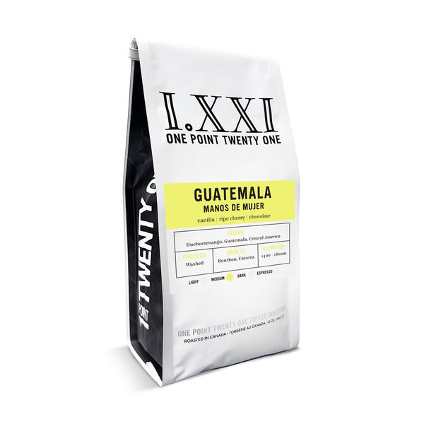 I.XXI Guatemala Manos de Mujer Whole Bean Coffee, 12 oz.