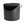 I.XXI Knock Box with Nonslip Base, Black